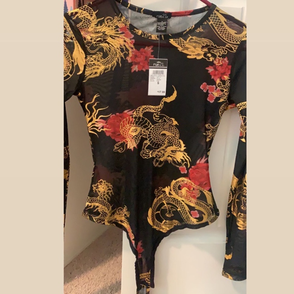 Rue21 mesh body suit